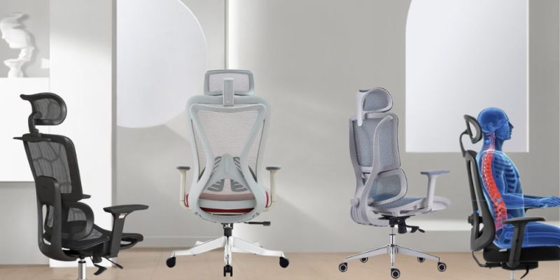 Gợi ý 6+ tựa lưng ghế văn phòng đang được sử dụng phổ biển