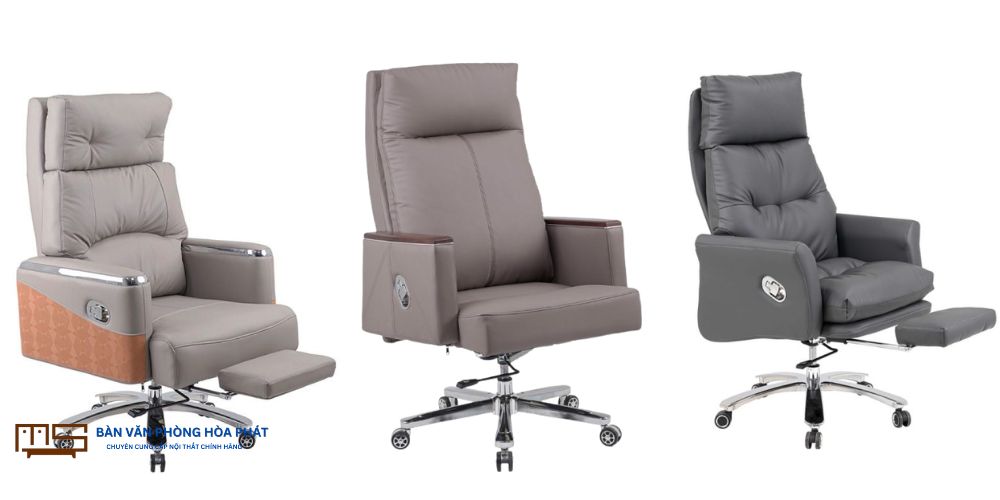 mẫu ghế làm việc dành cho giám đốc sang trọng, tinh tế