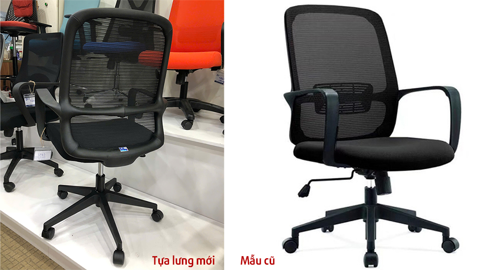 Những thay đổi trong thiết kế của ghế C292 giúp người dùng thoải mái hơn 