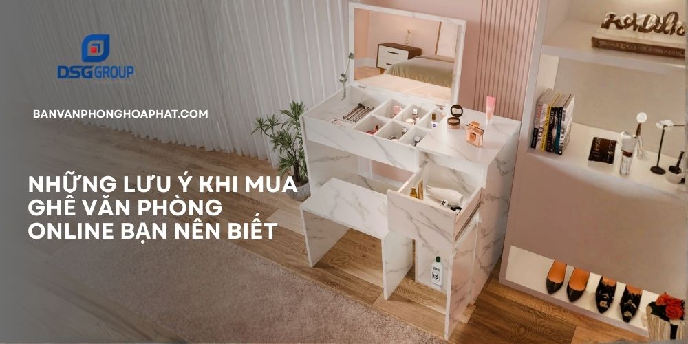 25 mẫu bàn làm việc kết giợ với bàn trang điểm
