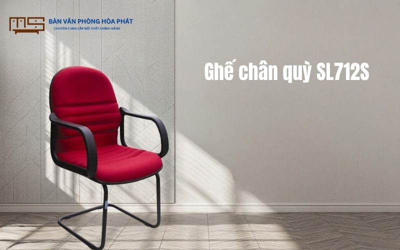 Mẫu ghế nỉ SL712S dành cho phòng họp 