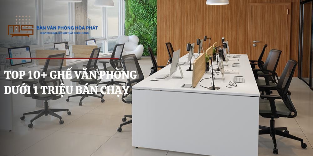 Gợi ý top 10 mẫu ghế văn phòng dưới 1 triệu