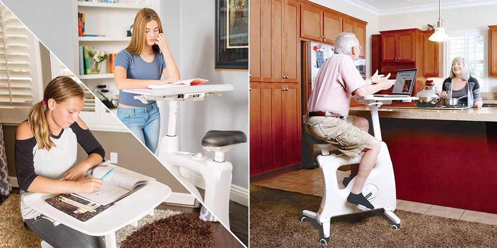 Vận động và làm việc tiện ích của bàn BXD01 