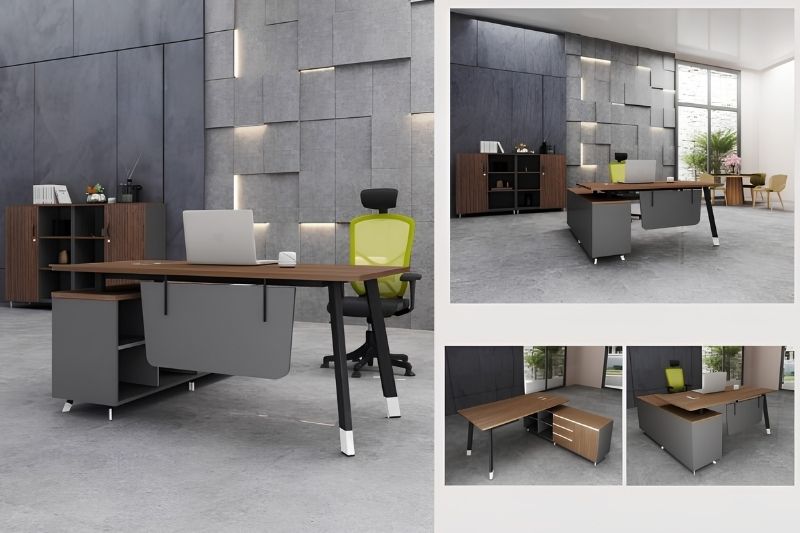 Mẫu bàn ARS160M2 mang phong cách trẻ trung năng động dành cho các vị lãnh đạo trẻ