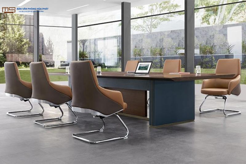 Ghế họp da chân quỳ LS-1523C dành cho các phòng họp lãnh đạo sang trọng