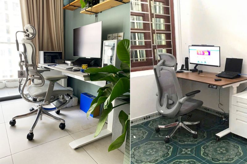 Xác định vị trí đặt bàn làm việc phù hợp với không gian