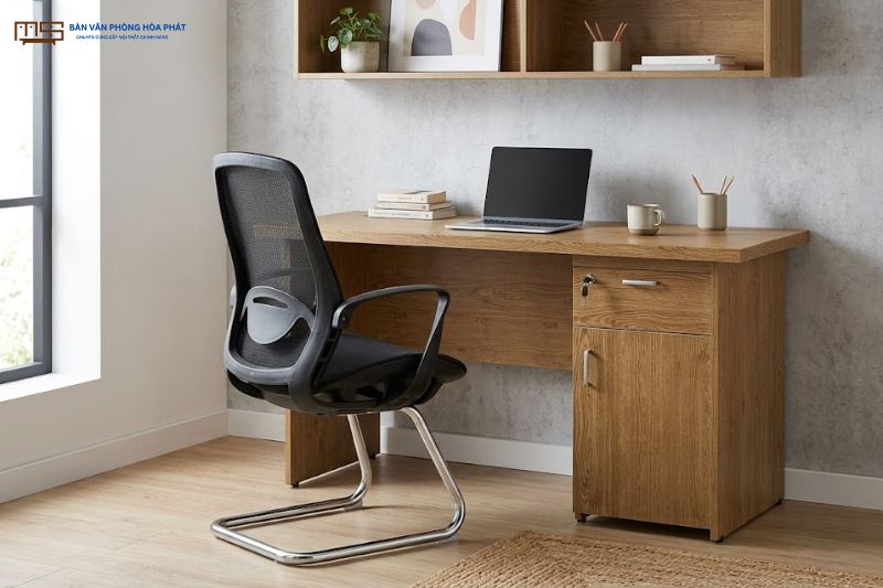 Bộ đôi bàn AT120SHL3CR kết hợp với ghế C2501 
