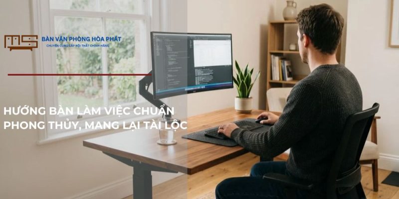 Hướng bàn làm việc như thế nào là chuẩn hợp phong thủy